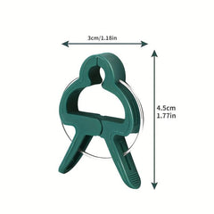 20pcs Plant Climbing Wall Fixer Leaf Type Vine Buckle Hook Rattan Clamp Fixator