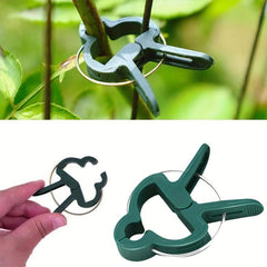 20pcs Plant Climbing Wall Fixer Leaf Type Vine Buckle Hook Rattan Clamp Fixator