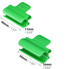 10pcs Greenhouse Film Clamps for Plant Stakes
