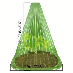 10 Packs Garden Cloches- Plant Covers Protects Plants from Birds and Frost