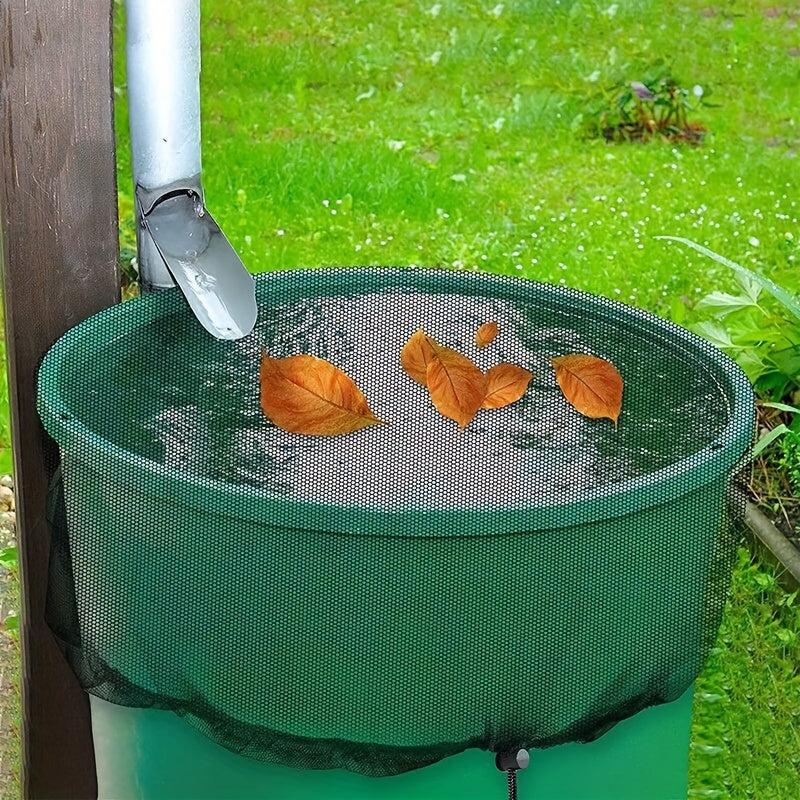 Rain Bucket Net Cover Water Tank Screen Protection Cover Filter