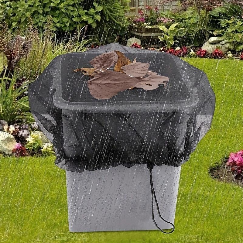 Rain Bucket Net Cover Water Tank Screen Protection Cover Filter