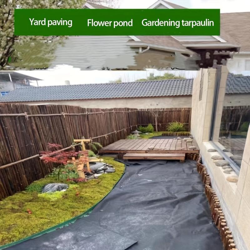 1pc Heavy Duty Woven Weed Barrier Fabric