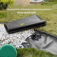 1pc Heavy Duty Woven Weed Barrier Fabric