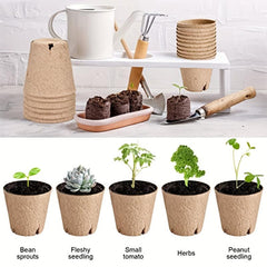Biodegradable Plant Starter Pot 8.0x8.0 cm