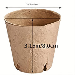 Biodegradable Plant Starter Pot 8.0x8.0 cm