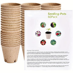 Biodegradable Plant Starter Pot 8.0x8.0 cm