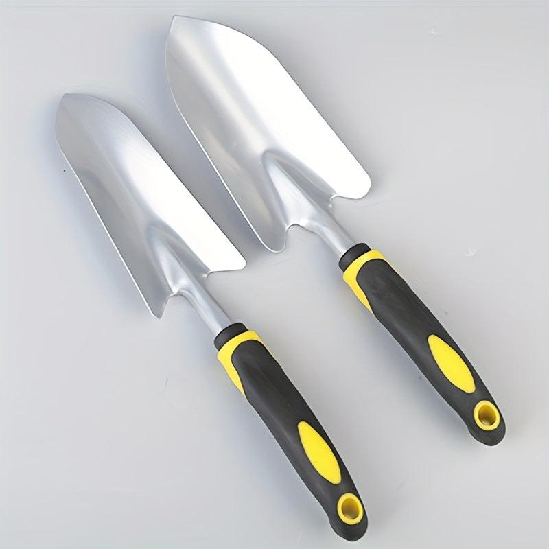 1pc Garden Trowel Hand Shovel 2 Piece Cast Aluminum Heavy Duty