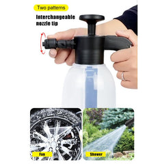 Foam Sprayer Car Wash Hand held Foam Watering Can Air Pressure Sprayer