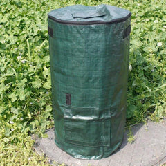 2 Packs 15 Gallons Compost Bag Kitchen Garden Waste Bin Potato Grow Bag