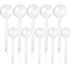 10pcs Clear Plant Watering Globes Self Watering Bulbs Flower Automatic Watering