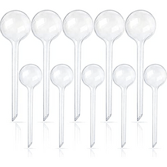10pcs Clear Plant Watering Globes Self Watering Bulbs Flower Automatic Watering