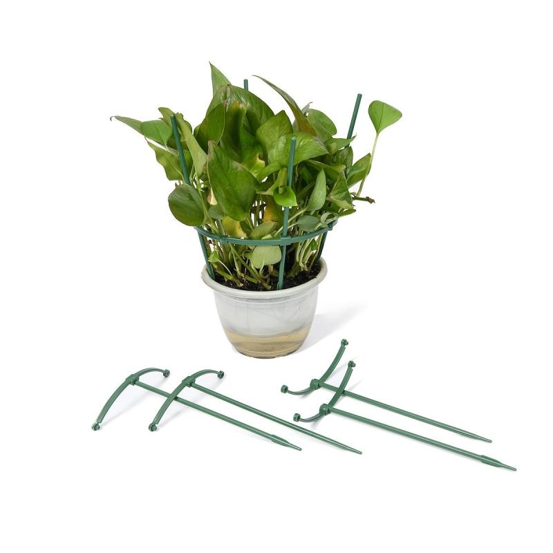 4pcs Plant Support Cage Stake Plastic for Flower Tomato