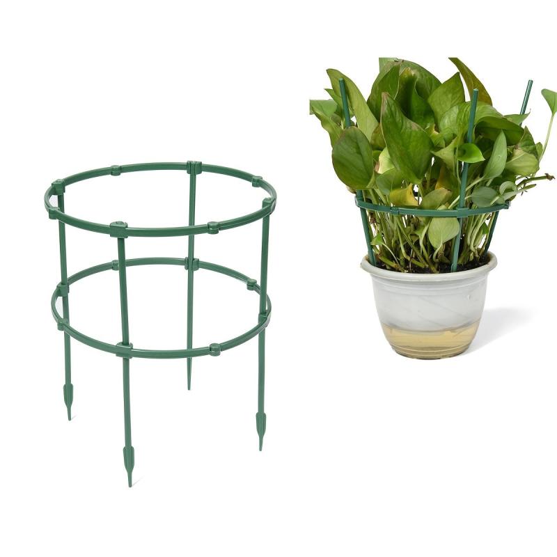4pcs Plant Support Cage Stake Plastic for Flower Tomato