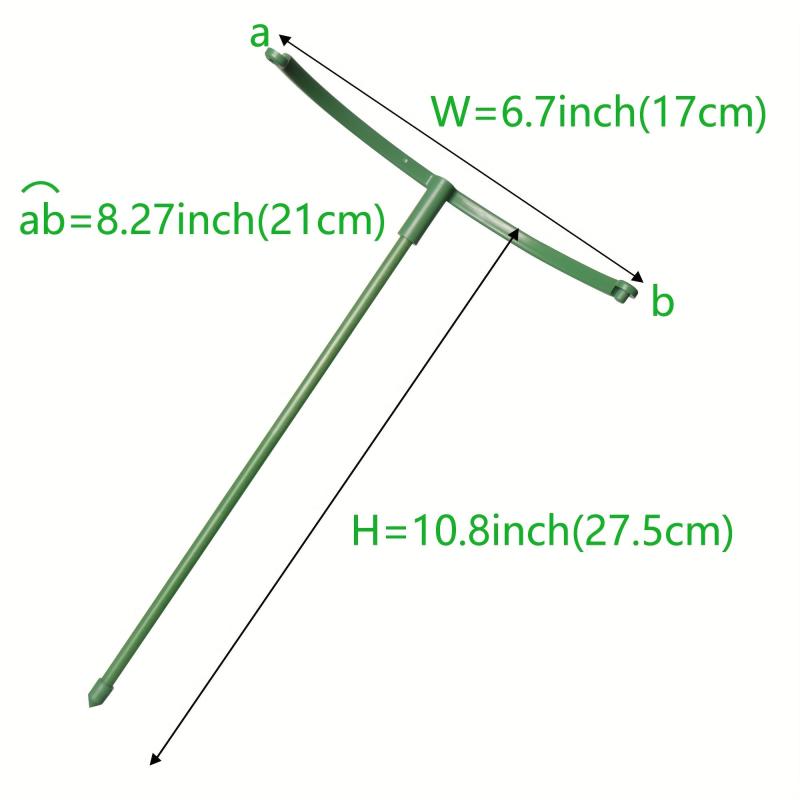 Adjustable Plant Support Stakes for Tomato Monstera Peony Hydrangea