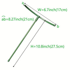 Adjustable Plant Support Stakes for Tomato Monstera Peony Hydrangea