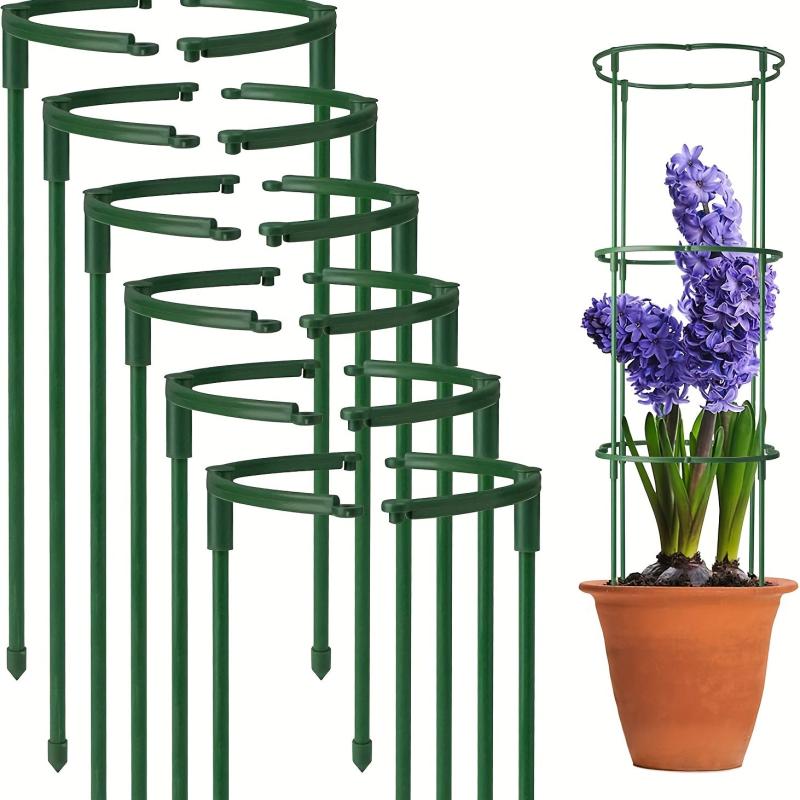 Adjustable Plant Support Stakes for Tomato Monstera Peony Hydrangea