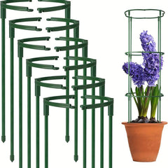 Adjustable Plant Support Stakes for Tomato Monstera Peony Hydrangea