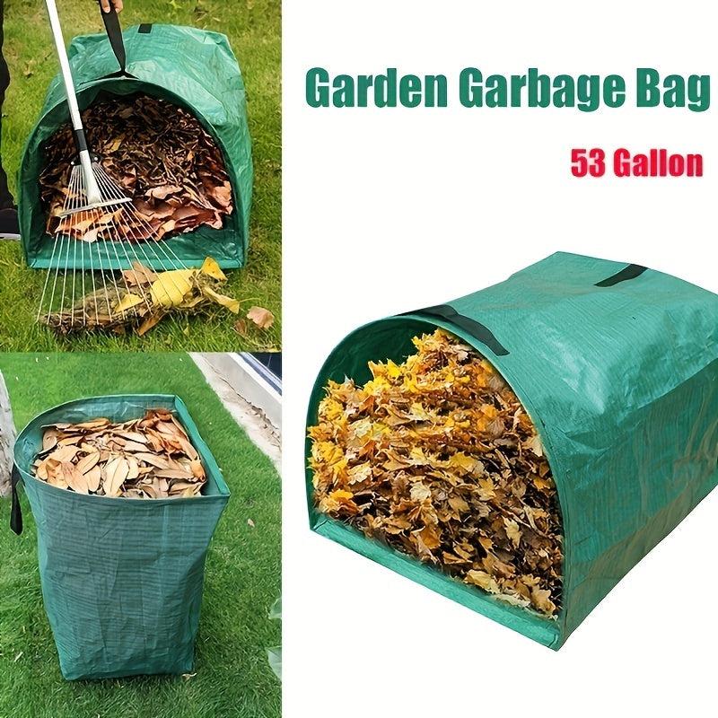 Large Yard Dustpan Garden Bag 53 Gallon