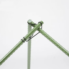 10pcs Steel Pipe Fixed Spring Clip for Climbing Vines & Flowers