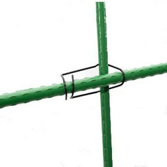 10pcs Steel Pipe Fixed Spring Clip for Climbing Vines & Flowers