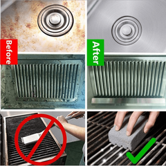 Grill Cleaner Brick Tool Brush High Temp Foam Pumice Stone Barbecue Cleaning
