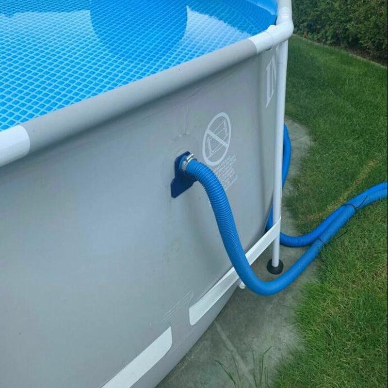 Swimming Pool Pipe Holder Mount Supports 38mm Hose Outlet