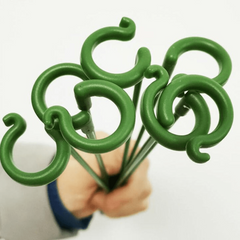 5pcs Plastic Plant Supports Flower Stand Reusable Gardening Supplies
