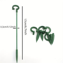 5pcs Plastic Plant Supports Flower Stand Reusable Gardening Supplies