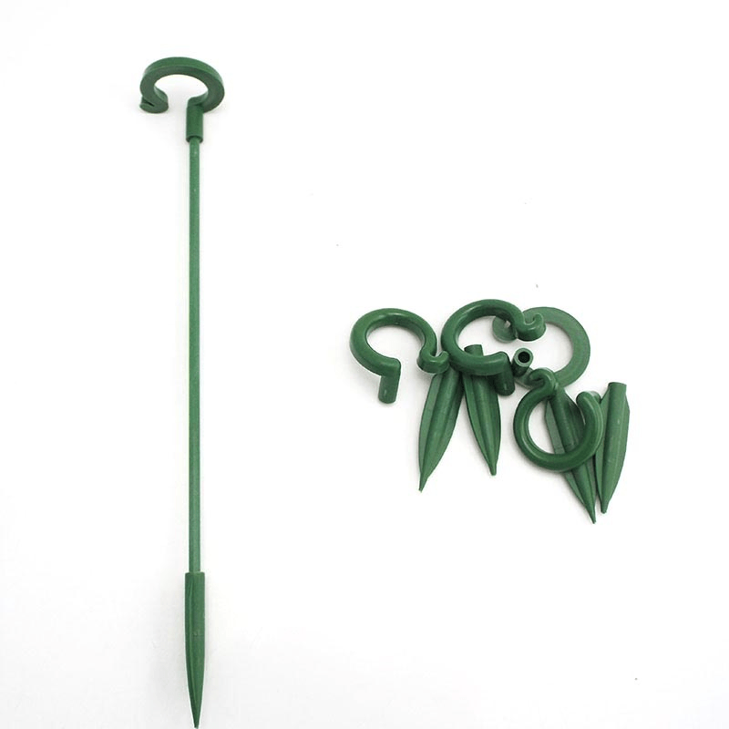 5pcs Plastic Plant Supports Flower Stand Reusable Gardening Supplies