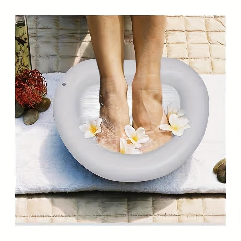 Inflatable Foot Wash Basin for Home Spa