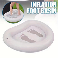 Inflatable Foot Wash Basin for Home Spa