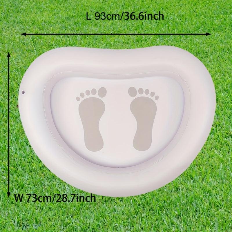 Inflatable Foot Wash Basin for Home Spa