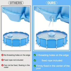 Winter Pool Air Pillows 121 Dia w/ Ropes PVC Ice Equalizer