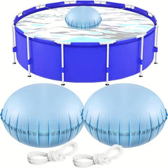 Winter Pool Air Pillows 121 Dia w/ Ropes PVC Ice Equalizer