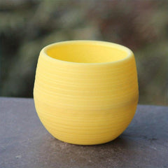 Round Mini Flower Pot Creative Pots Indoor Outdoor Home Decor