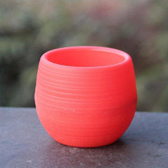 Round Mini Flower Pot Creative Pots Indoor Outdoor Home Decor