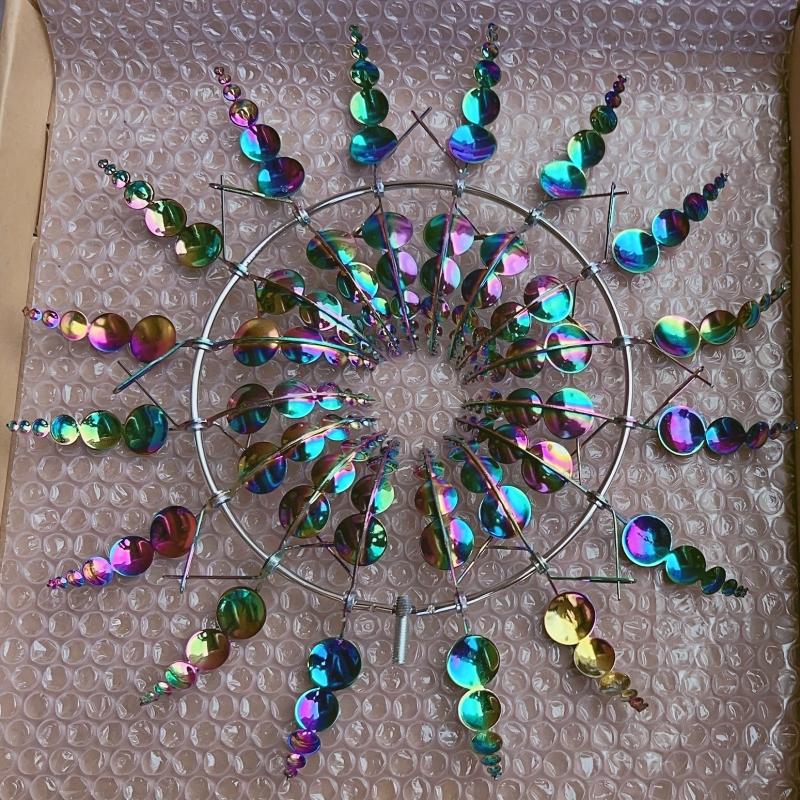 Metal Wind Spinner For Outdoor Decor Yard Patio Lawn Garden Decor