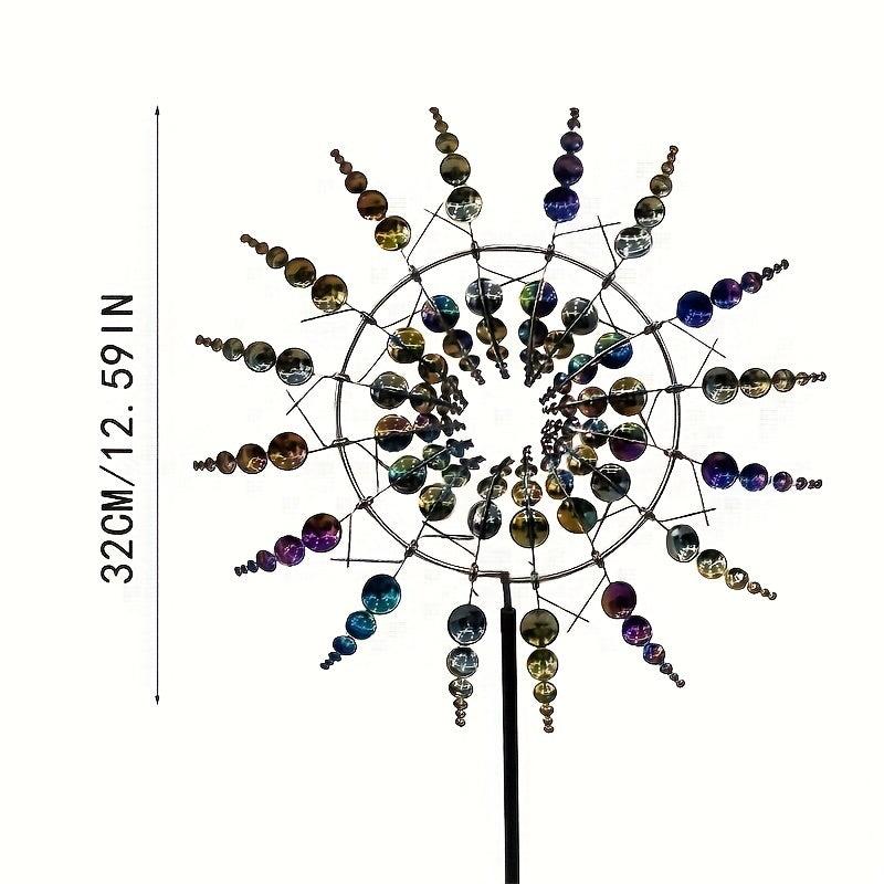 Metal Wind Spinner For Outdoor Decor Yard Patio Lawn Garden Decor