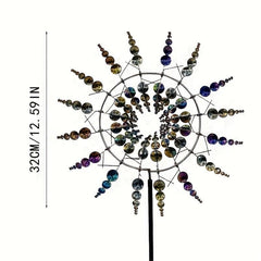 Metal Wind Spinner For Outdoor Decor Yard Patio Lawn Garden Decor