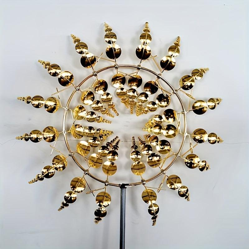 Metal Wind Spinner For Outdoor Decor Yard Patio Lawn Garden Decor