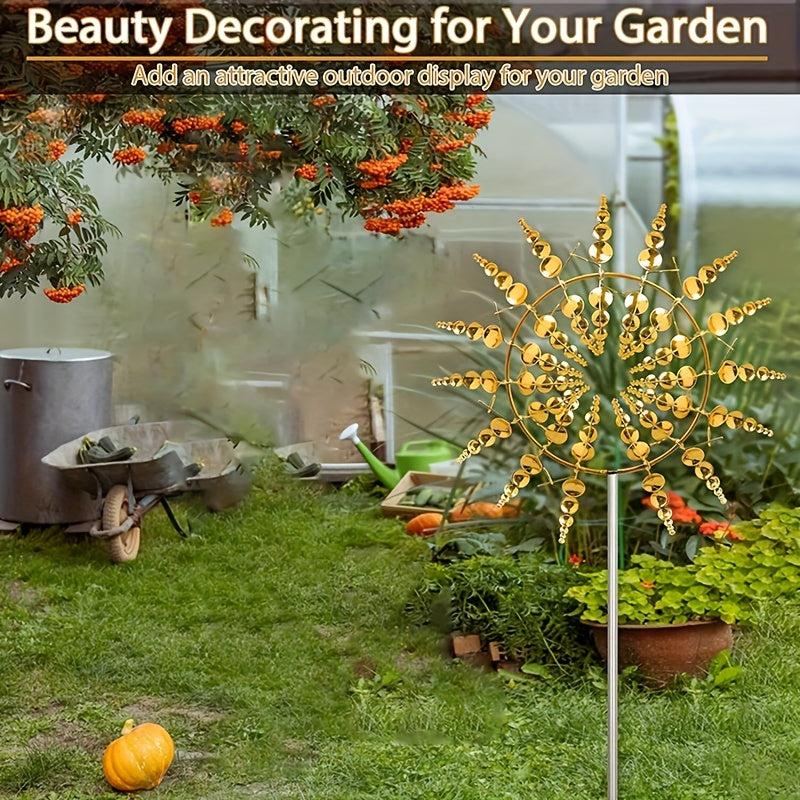 Metal Wind Spinner For Outdoor Decor Yard Patio Lawn Garden Decor