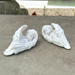 2pcs Angel Statue for Garden Home Decor and Memorials
