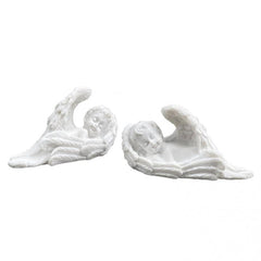 2pcs Angel Statue for Garden Home Decor and Memorials