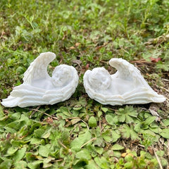 2pcs Angel Statue for Garden Home Decor and Memorials