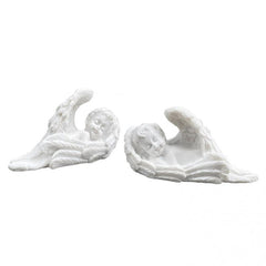 2pcs Angel Statue for Garden Home Decor and Memorials