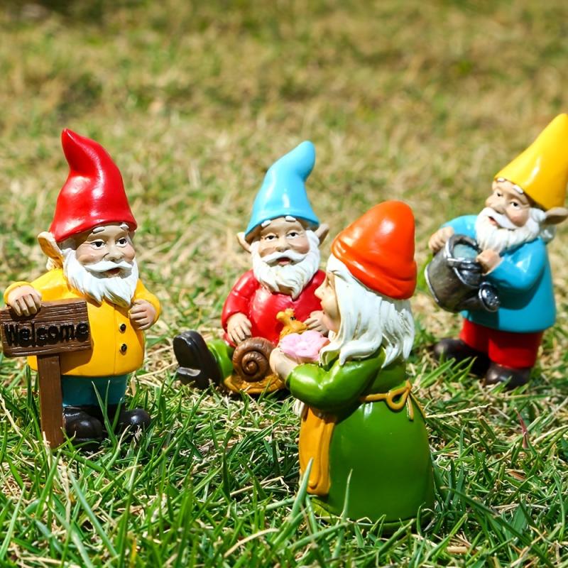 Charming Gnome Statues for Your Garden