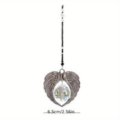 Angel Wings Suncatcher Metal Car Pendant Window Ornament