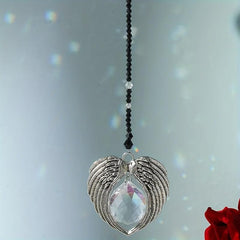 Angel Wings Suncatcher Metal Car Pendant Window Ornament