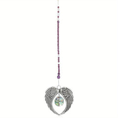 Angel Wings Suncatcher Metal Car Pendant Window Ornament